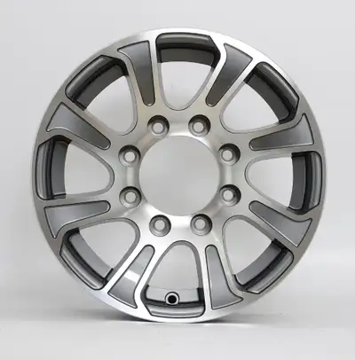 Aluminum Trailer Rims 14", 15", 16" Sizes 5, 6 & 8 Lug Alloy Wheels for Utility & Boat Trailers Upgr...