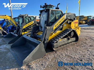 2022 NEW HOLLAND C362 COMPACT TRACK LOADER 541 Hrs, 114 HP, EH Controls, High Flow Plus Pkg, Hyd Cou...