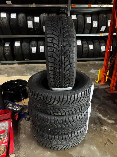 Gt Radial Champiro IcePro SUV (USED WINTER TIRES SET) 245/65R17 107T 11/32 tread depth Tag: 143223 L...