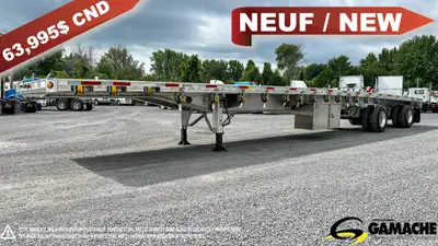 Trailer - # STOCK: R-35736 2025 MANAC 53' ALUMINIUM FLATBED THE VEHICLES ARE LOCATED AT: 609 PRINCIP...