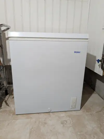 Haier - 5.0 cu. Ft chest freezer, View more