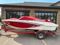 3.0L 135hp MerCruiser Motor! 252 Motor Hours! Trailer Included! Mooring Cover Included! Bimini Top!... (image 1)