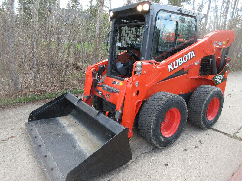 2020 KUBOTA SSV75 SKID STEER Cash/ trade/ lease to own terms. Heavy