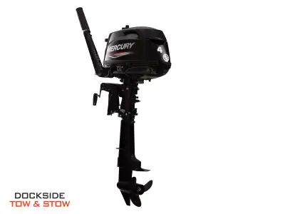 The Mercury 4 MH 4-Stroke is a lightweight and reliable outboard motor ideal for small boats, inflat...
