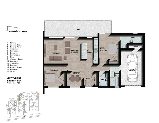 Dog Friendly Single Level Townhome; 2 bdrm/2bthrm; Shiraz 50+62865714848771121