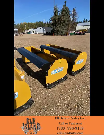 HLA 2500 Series Snow Pusher - 84" or 96" Widths, Steel or Rubber Cutting Edge options. The 2500 Seri...