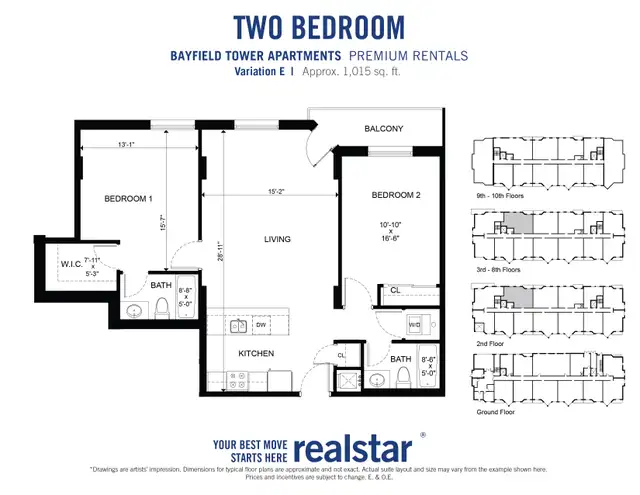 2 Bdrm. 2 Bath Apt. for Rent at Bayfield Tower in North Barrie! in Long Term Rentals in Barrie - Image 22