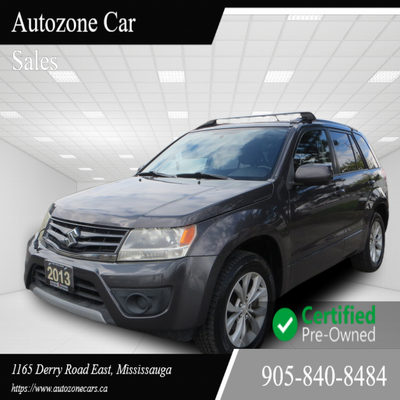Check out this sleek ONE OWNER 2013 Suzuki Grand Vitara! With its spacious interior, reliable 4WD, a...
