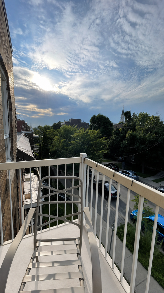 3½ meublé et très lumineux à Verdun – 3e étage – 1 445 $/mois in Long Term Rentals in City of Montréal - Image 9
