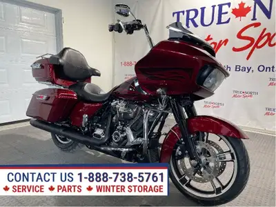 Hard Candy Hot Rod Red Canadian Road Glide Special with just 45,292 kms at True North Motor Sports....