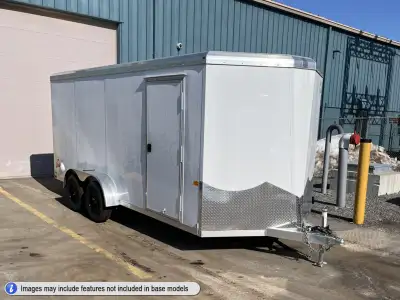 In Stock Savings - Save on this new 2026 Neo 7'x16' Aluminum Cargo Trailer with Single Handle Rear R...