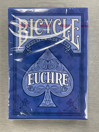 Bicycle Euchre 2 Playing Card Decks in 1 - BRAND NEW