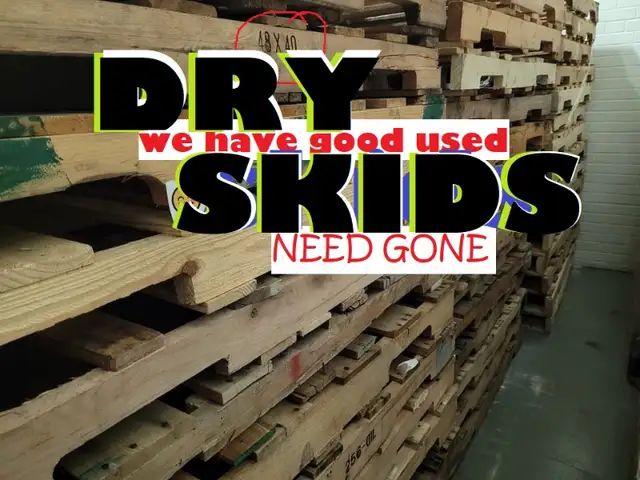 wood ♻used♻ PALLET♻♻ 4SALE and STORAGE spaces 4 rent in Other in Mississauga / Peel Region - Image 7