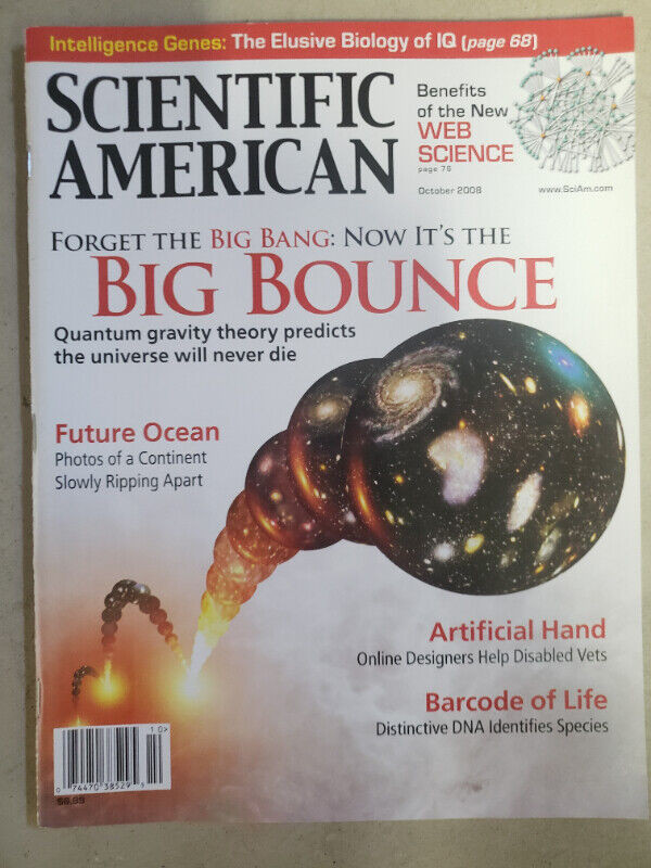Vintage Scientific American magazines 1980 - 2008 dans Magazines  à Saskatoon - Image 2