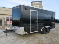 2024 TNT 8.5X16+2 V-Nose SideXSide Enclosed Trailer