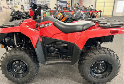 APPLY NOW: https://www.ridecollective.ca/get-pre-approved The 2025 Suzuki KingQuad 500AXi Power Stee...