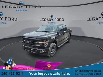 *FX4 Off-Road Package, XLT Black Appearance Package, Power Sliding Rear Window!* The 2026 Ford F-150...
