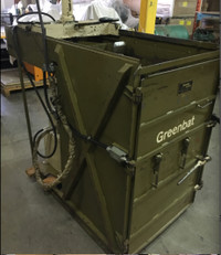 Greenbat bailing machine/ compactor 6 ton