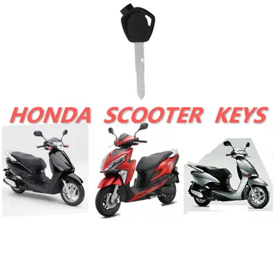 NEW aftermarket uncut keys for Honda scooters key cutting is available.