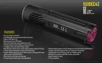 Nitecore EC4S LED outdoor flashlight