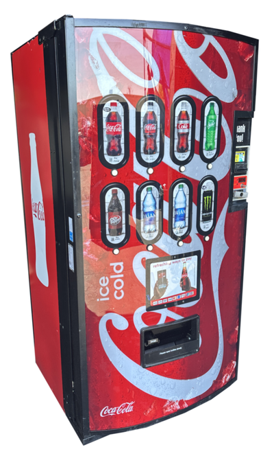 Multiple Pop and Snack Vending Machines ON CLEARANCE starting $1499 including original coin mechanis...