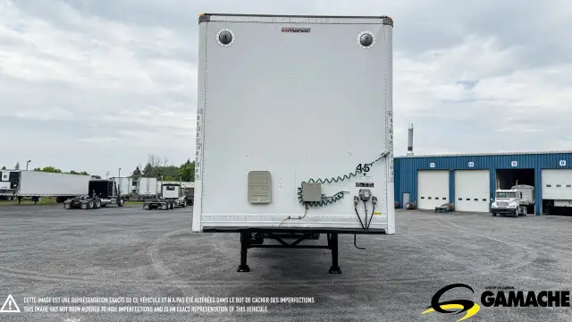 2010 MANAC 45' DRY VAN REMORQUE FERME AVEC HAYON ELEVATEUR in Heavy Equipment in Longueuil / South Shore - Image 4