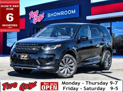 2020 Land Rover Discovery Sport R-Dynamic SE Narvik Black *BLUETOOTH*, *BACK UP CAMERA + REAR SENSOR...