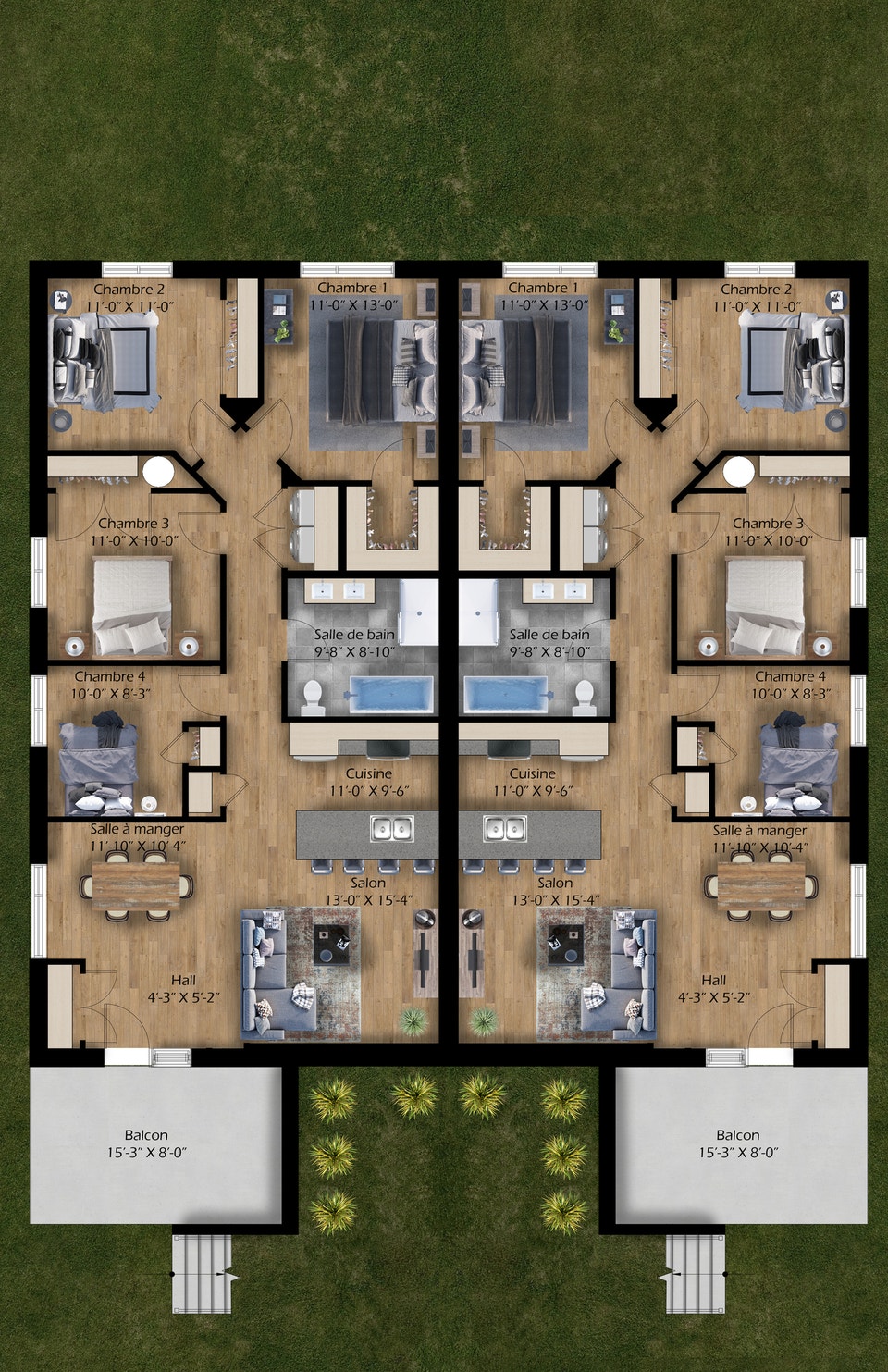 6 1/2 - Style condo à Rock-Forest 4
