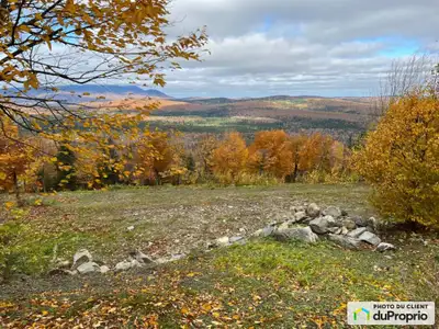 Prêt à construire. Superbe terrain au Domaine des Appalaches situé à Notre-Dame-Des-Bois. Pour les a...