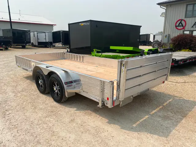 2025 Stronghaul 82" x 16' Aluminum Utility Trailer in Cargo & Utility Trailers in Brandon - Image 4