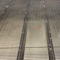 USED Steel Bar Grate For Mezzanine Floors and Storage Platforms