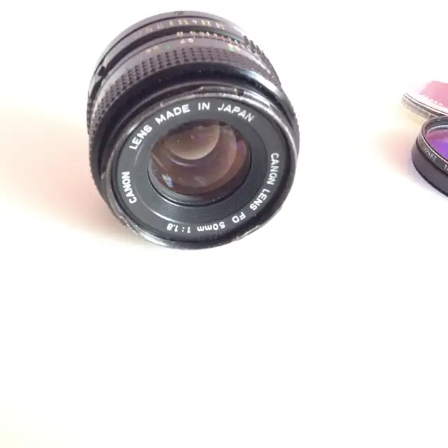 Canon FD 50mm F1.8 Lens in Cameras & Camcorders in Mississauga / Peel Region - Image 4