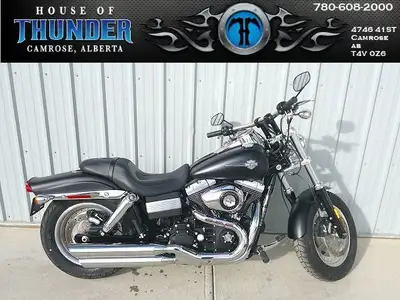 2009 Harley-Davidson FXDF Dyna Fat Bob This over-sized beast of a ride tears up the road with big po...