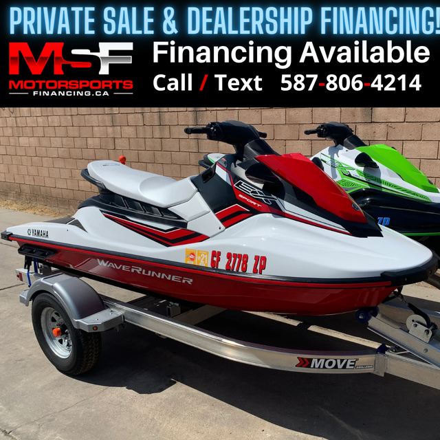 2020 YAMAHA WAVE RUNNER EX DELUXE (FINANCING AVAILABLE) in Personal Watercraft in Strathcona County - Image 2