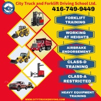 CITY TRUCK AND FORKLIFT DRIVING SCHOOL Mississauga / Peel Region Toronto (GTA) Preview