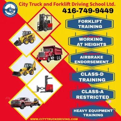 CITY TRUCK AND FORKLIFT DRIVING SCHOOL, View more