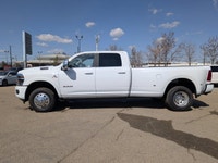 This pre-owned 2025 Ram 3500 Limited Longhorn Crew Cab is finished in Bright White with a distinctiv... (image 2)