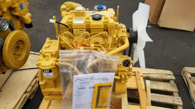 Brand new Caterpillar C1.5 Engine Starter Mechanical Turbocharger SAE 4 Step Down Flywheel ARR: 414-...