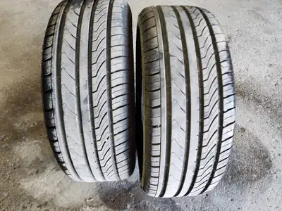 TIRES 235 55 18 MIRAGE HT HP172 Tread Depth 8 8 /32nds ONE PAIR (2 TIRES) $210