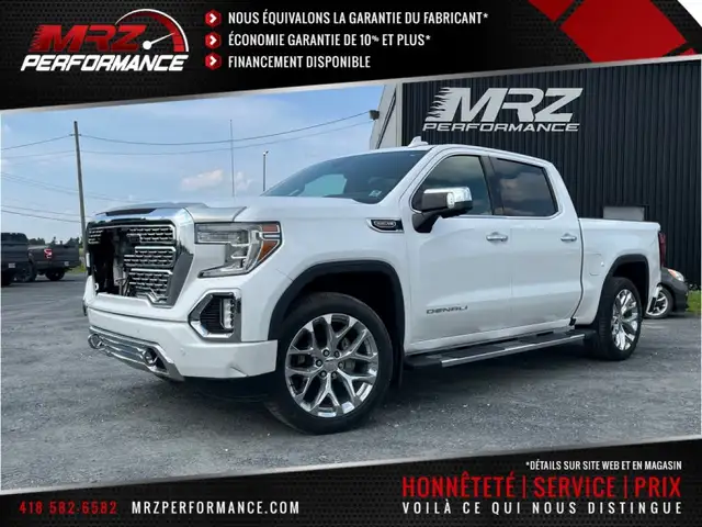 2019 GMC Sierra 1500 Denali 1500 Crew Cab V8 6.2L Roof Mags 22"