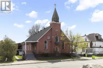 This former church, along with its living space, roughly encompassing 12,000 sq. feet, is ready for...