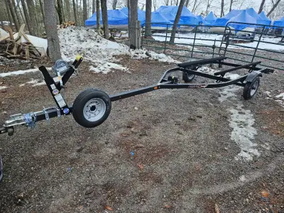 14 foot trailer, LED lights and spare tire. Why ShoreLand'r Boat Trailers? ShoreLand'r goes above an...