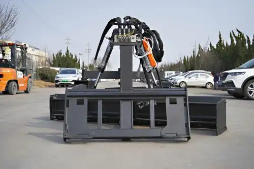 NEW 8 FT LAND GRADING ATTACHMENT SKID STEER GRADER 1121406 in Heavy Equipment Parts & Accessories in Regina - Image 3