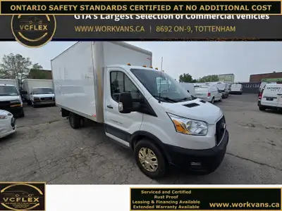 New Arrival - 2021 Ford Transit T-250 14Ft Single Rear Wheel Cube Van - GVW 9000LB - NO CVOR OR ANNU...