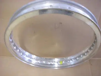 NOS Akront Aluminum 18 in. rim the rim is undrilled it is for 40 spoke applications 1 3/4 inside 2 5...