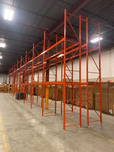 NEW & USED PALLET RACKING IN-STOCK - 647-988-6256, View more
