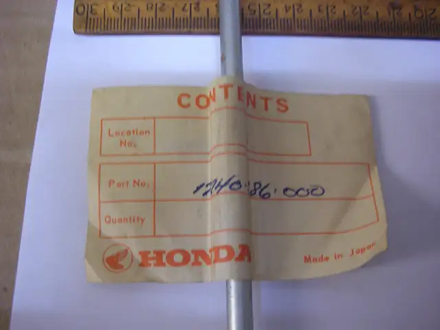 NOS Honda Air Box Element setting bar housing rod 17240-286-000 in Other in Stratford - Image 3
