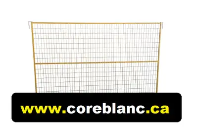 Temporary Fence - Wholesale Quantity Core Blanc Group Inc., View more