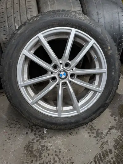 17" Used package for BMW - $1,200 OEM Rims - Great Tread! Rim: OEM BMW Size: 17x7.5 Bore: 66.6 Bolt:...