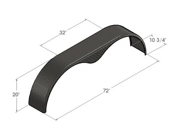 Replacement Trailer Fenders in RV & Camper Parts & Accessories in Oakville / Halton Region - Image 3